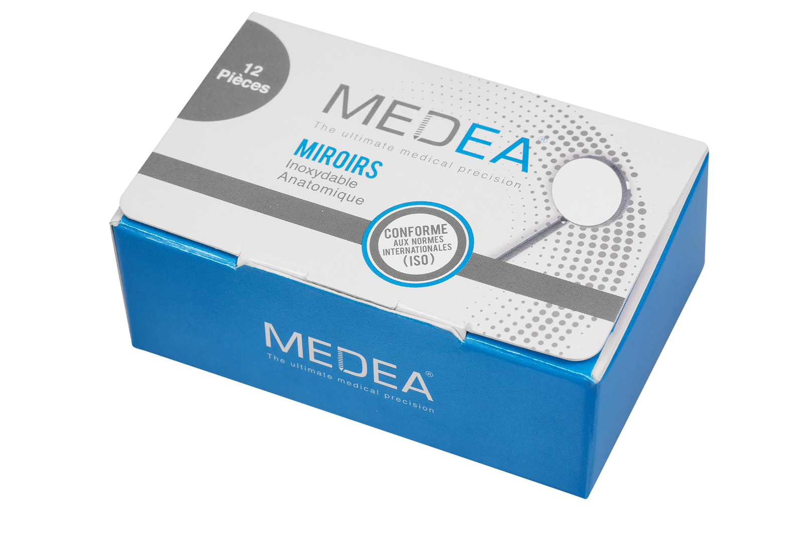 Boîte De 12 Miroirs Plate Ø22 KD190-4